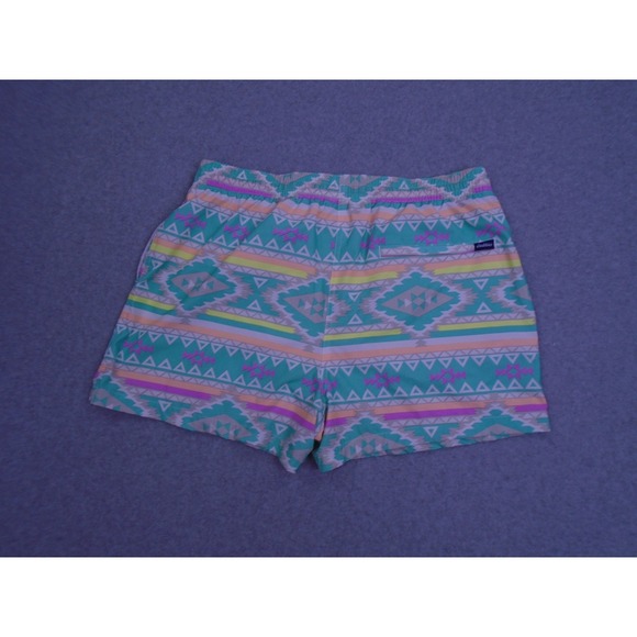 Chubbies The En‎ Fuego Swim Trunks Aztec Print Elastic Waist Shorts XL Preppy - Picture 3 of 5
